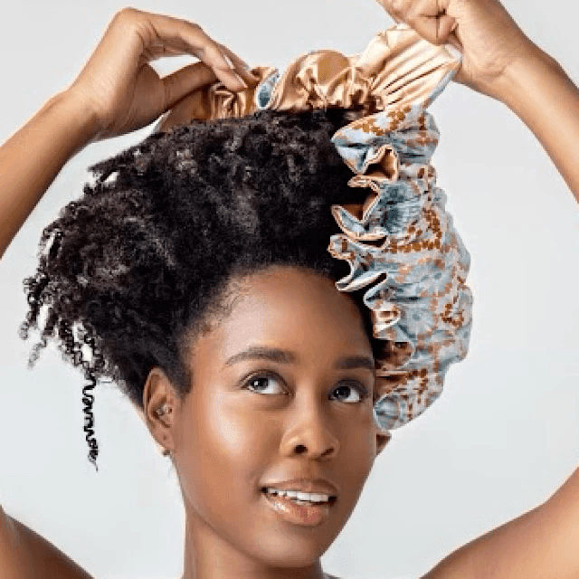 Bounce Curl Reversible Satin Hair Bonnet