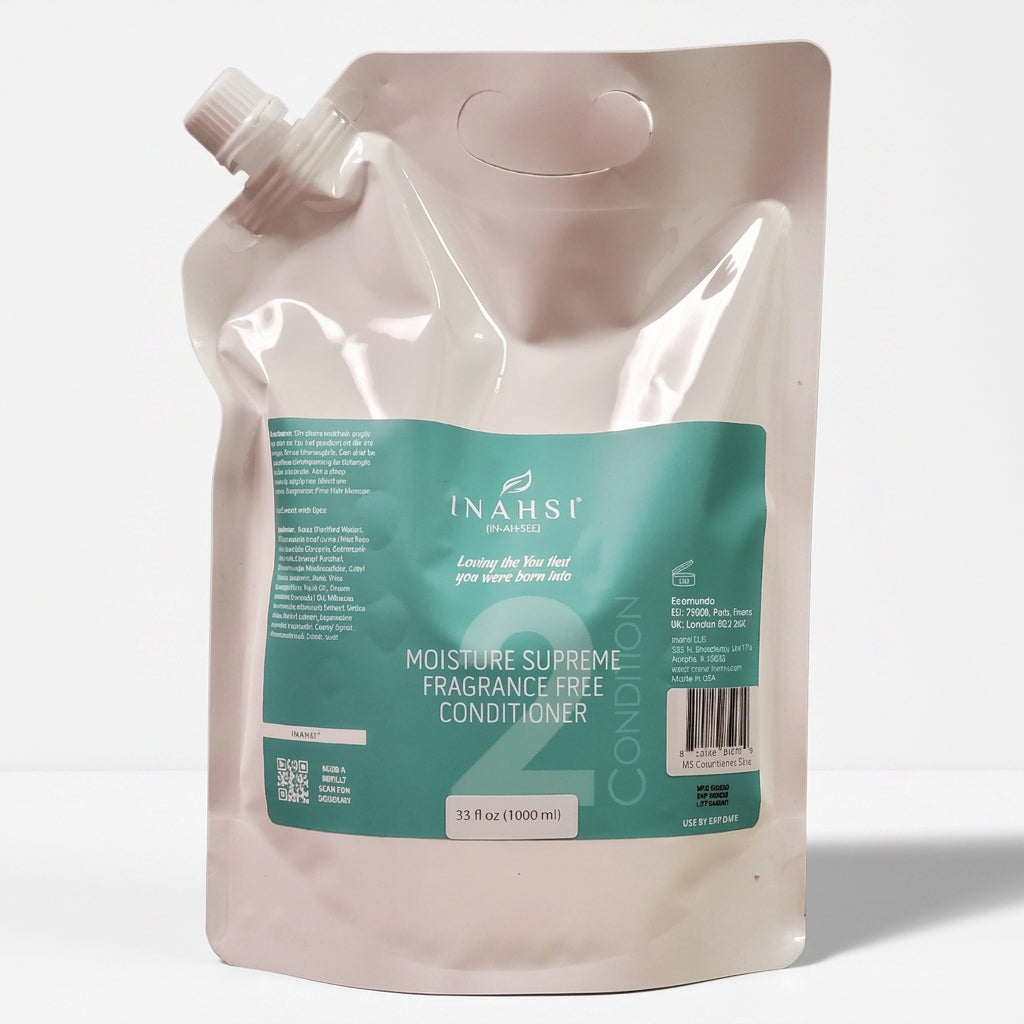 Inahsi Naturals Moisture Supreme Fragrance Free Conditioner-Moisturizing Conditioner-Aladin Beauty