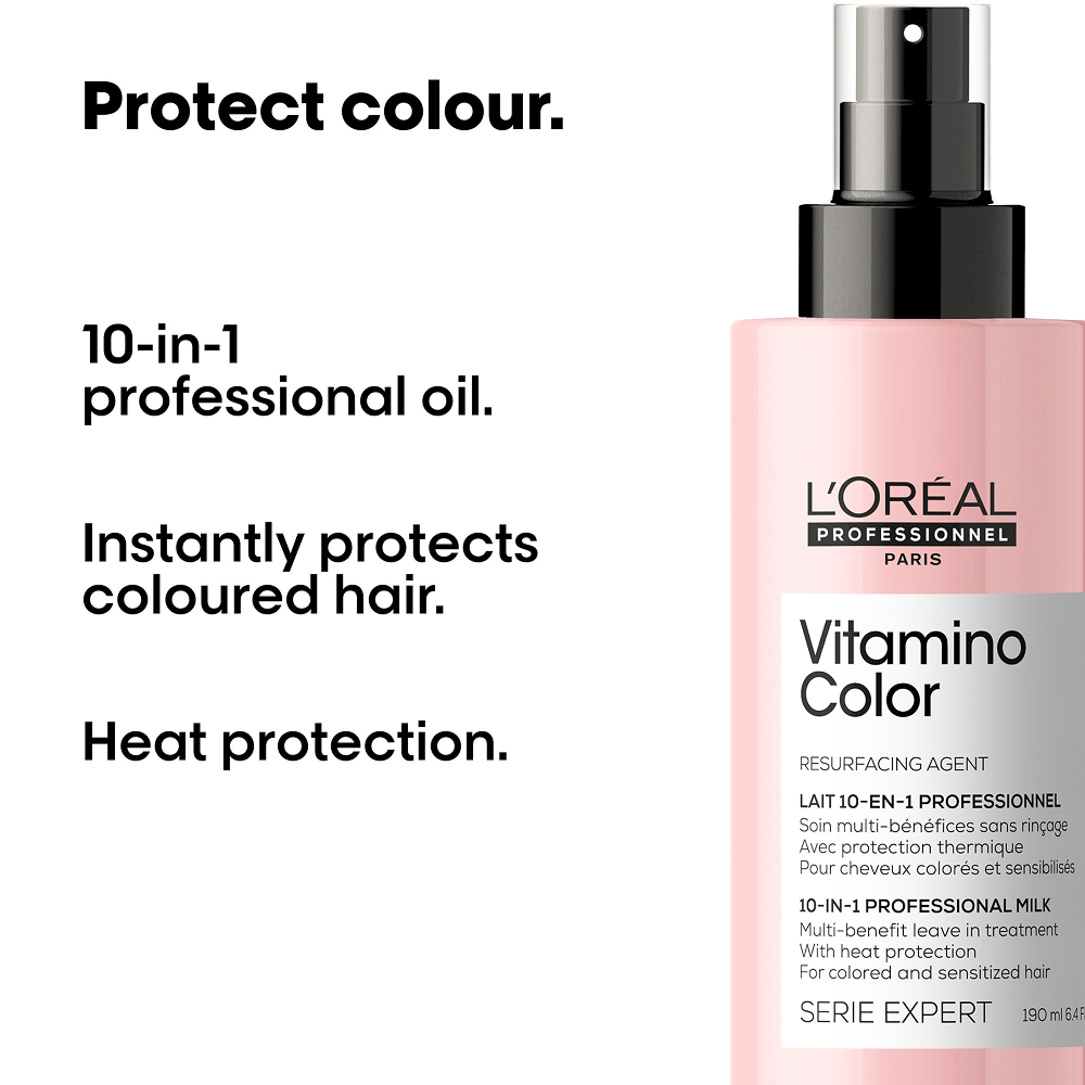 L'Oréal Professionnel Vitamino Color 10-in-1 Spray 190ml-Leave-in Spray-Aladin Beauty