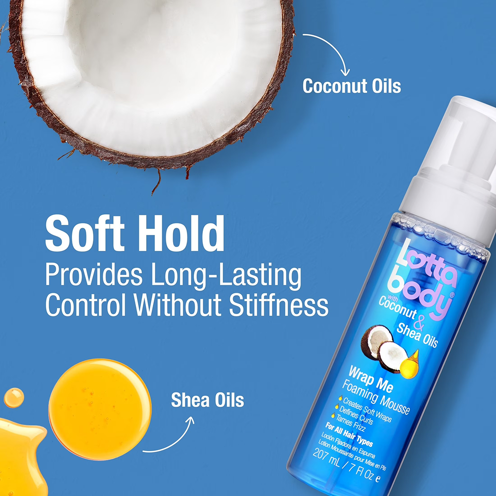 Lottabody Coco+Shea Wrap Foaming Mousse 7oz-All-Aladin Beauty