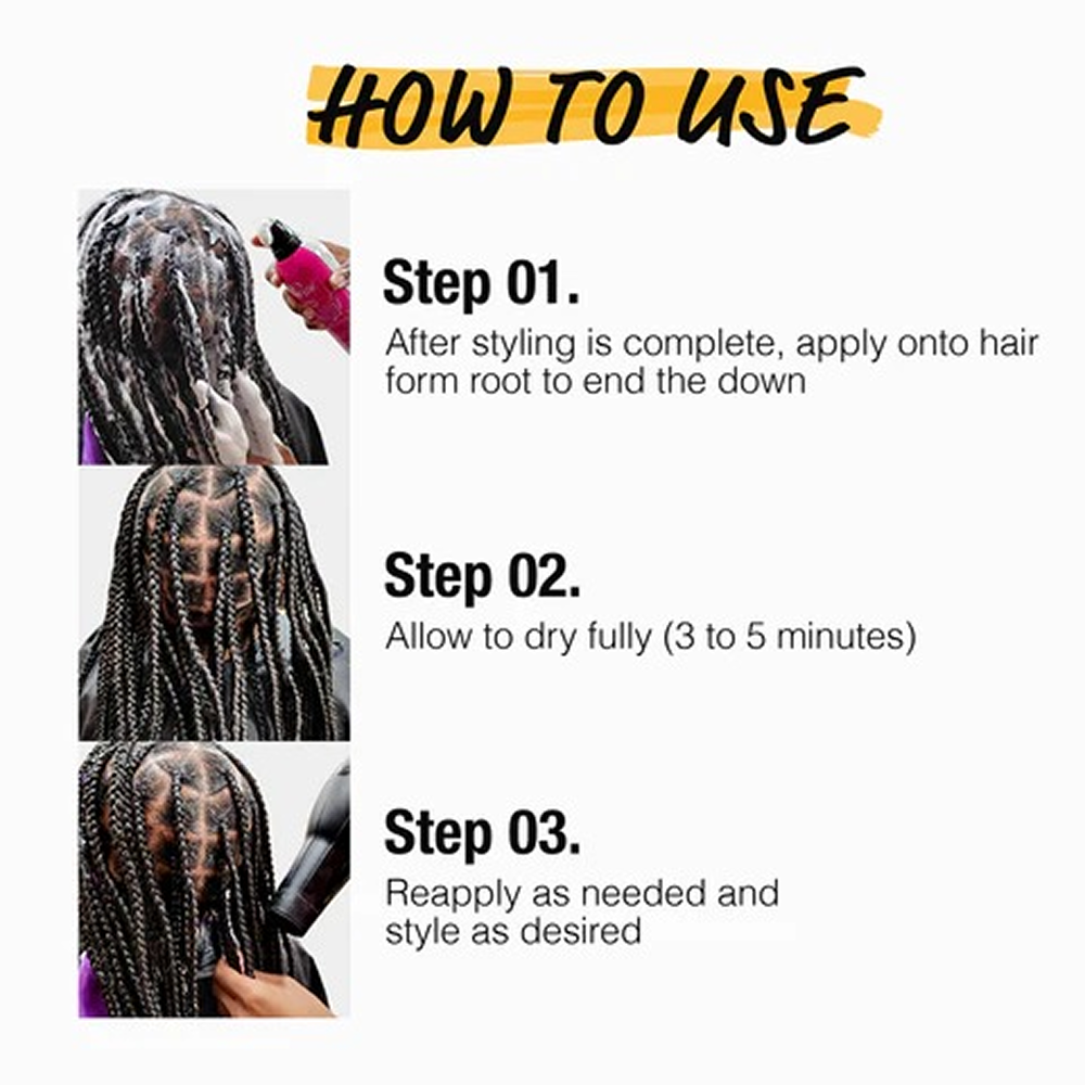 Ebin Braid Formula Setting Mousse 354ml-Styling Mousse-Aladin Beauty