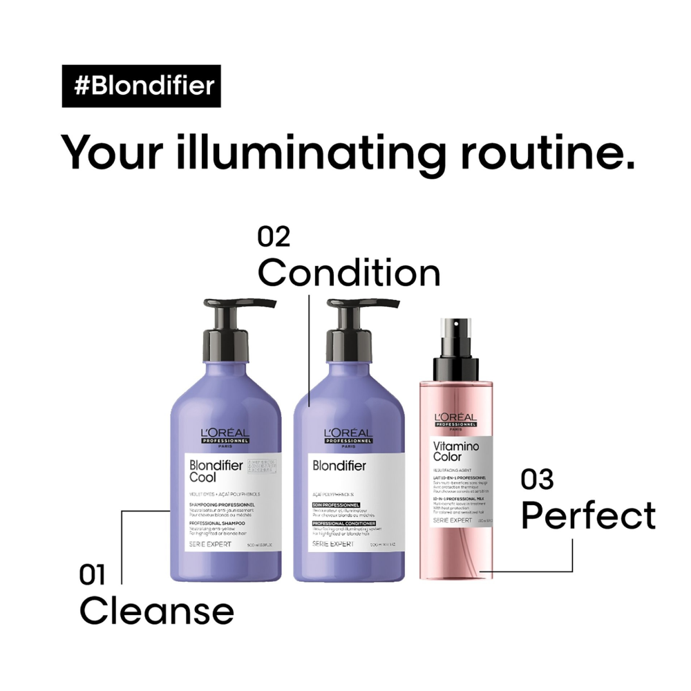 L'Oréal Professionnel Blondifier Gloss Shampoo-Toning Shampoo-Aladin Beauty