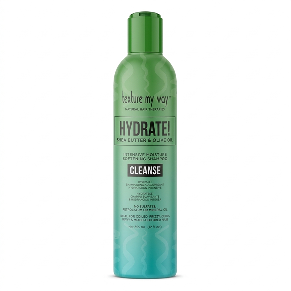 Texture My Way Hydrate Shampoo 12oz-All-Aladin Beauty