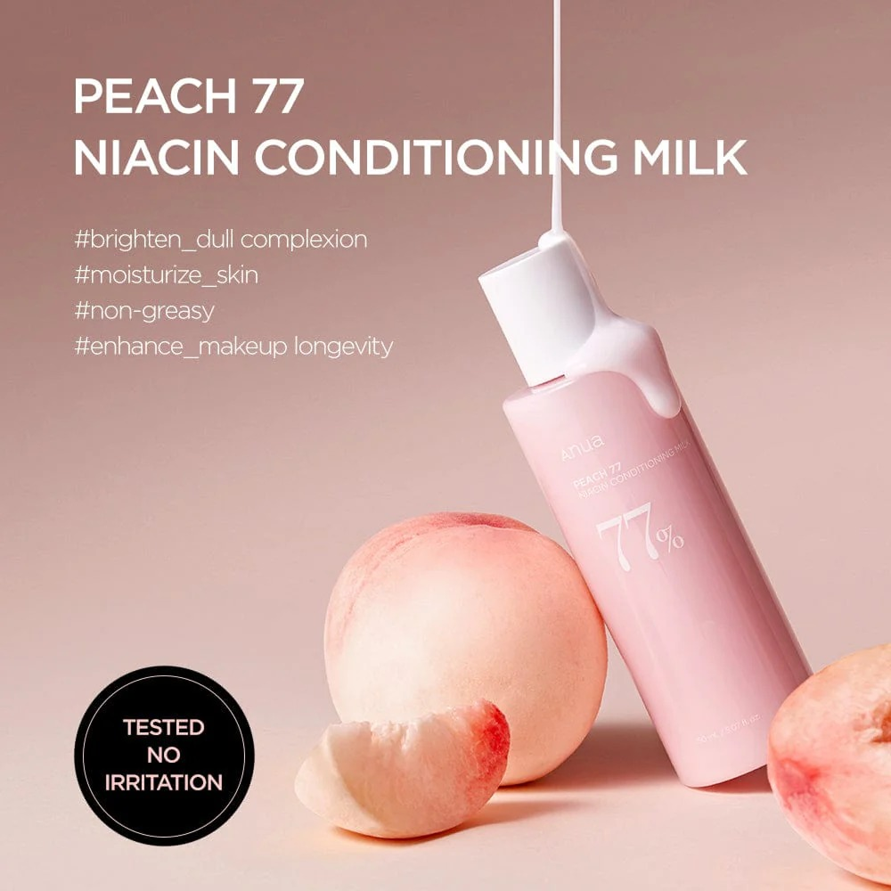 ANUA Peach 77% Niacin Conditioning Milk 150ml