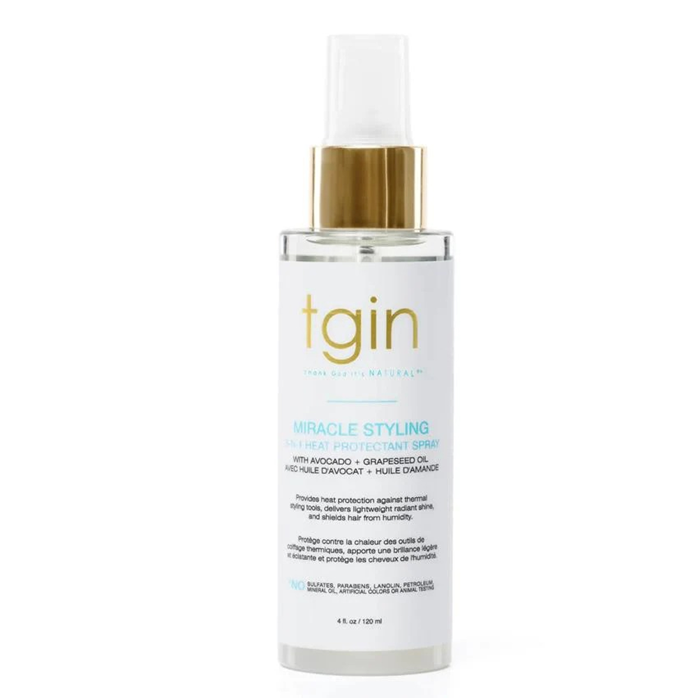 Tgin Miracle Styling 3in1 Heat Protectant Spray 4oz