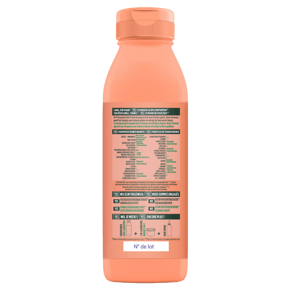 Garnier Fructis Hair Food Pineapple Shampoo 350ml-All-Aladin Beauty