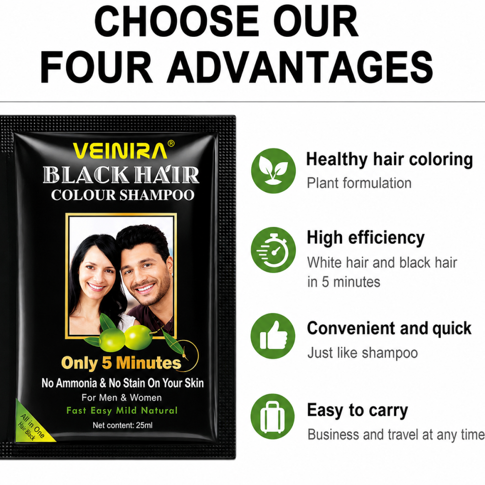 Veinira Black Hair Shampoo-All-Aladin Beauty
