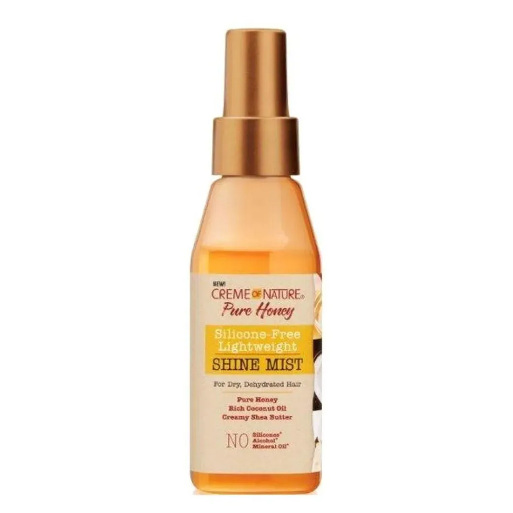 Creme of Nature Pure Honey Silicoe-Free Lightwight Shine Mist 4oz