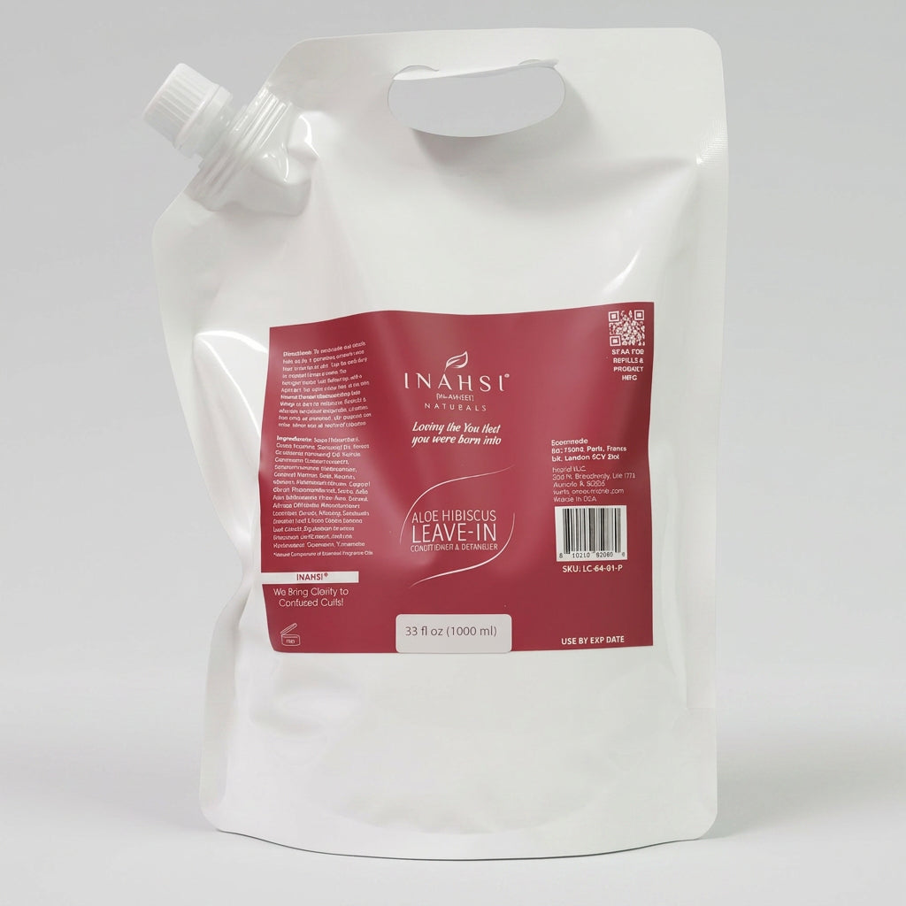 Inahsi Naturals Aloe Hibiscus Leave-In Conditioner & Detangler