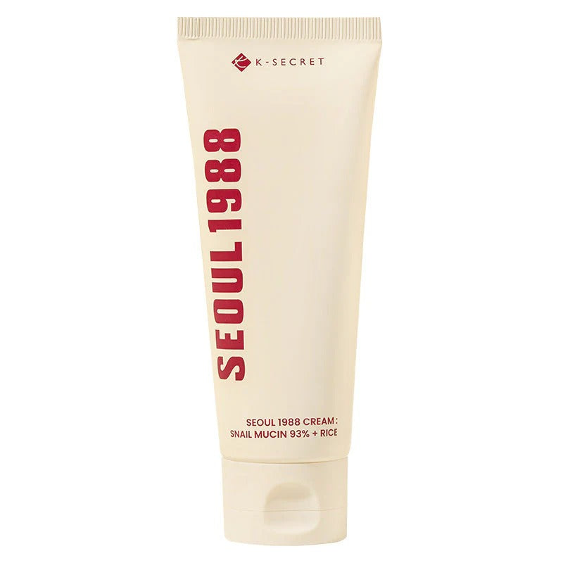 K-Secret Seoul 1988 Cream with 93% Snail Slime and Rice 100ml