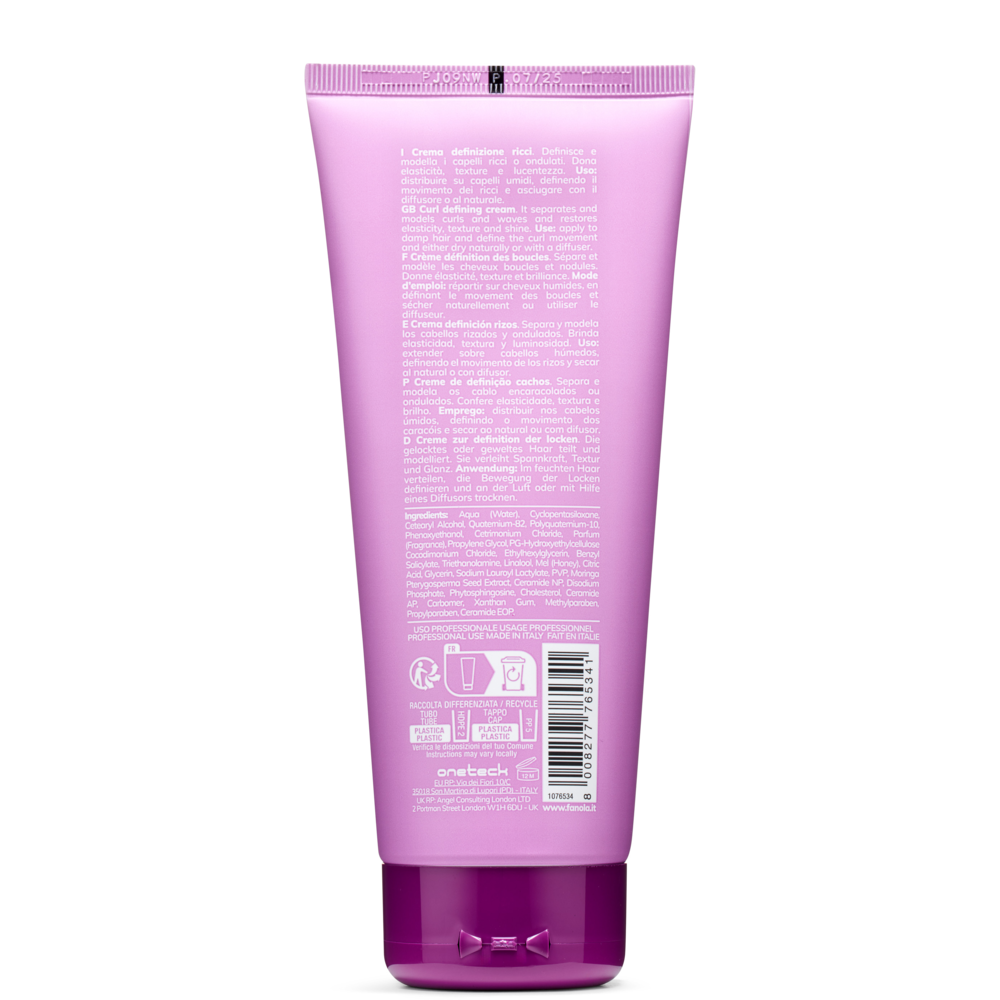 Fanola Curl Definition Cream Get Curl Fantouch 200ml