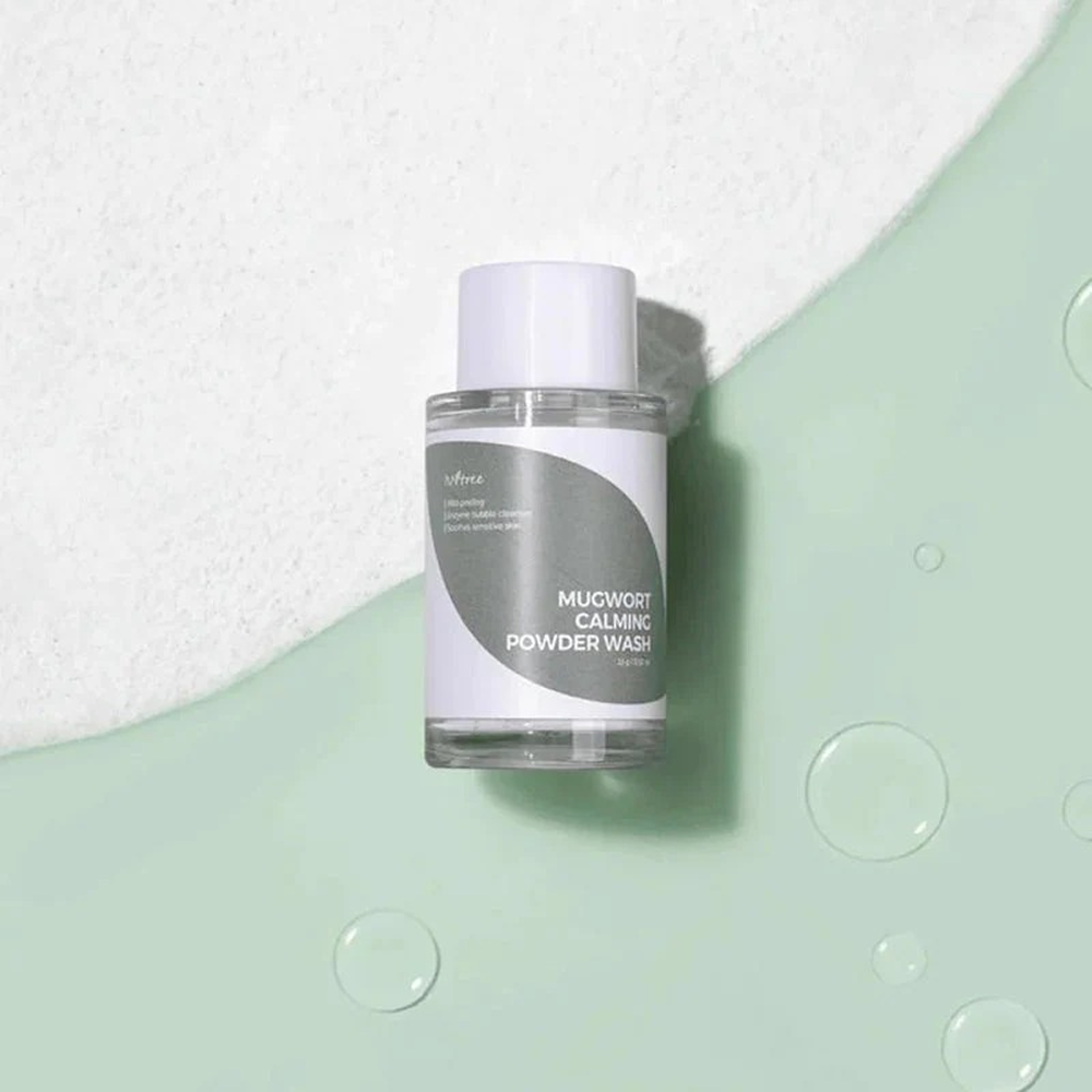 Isntree Mugwort Calming Powder Wash 15g