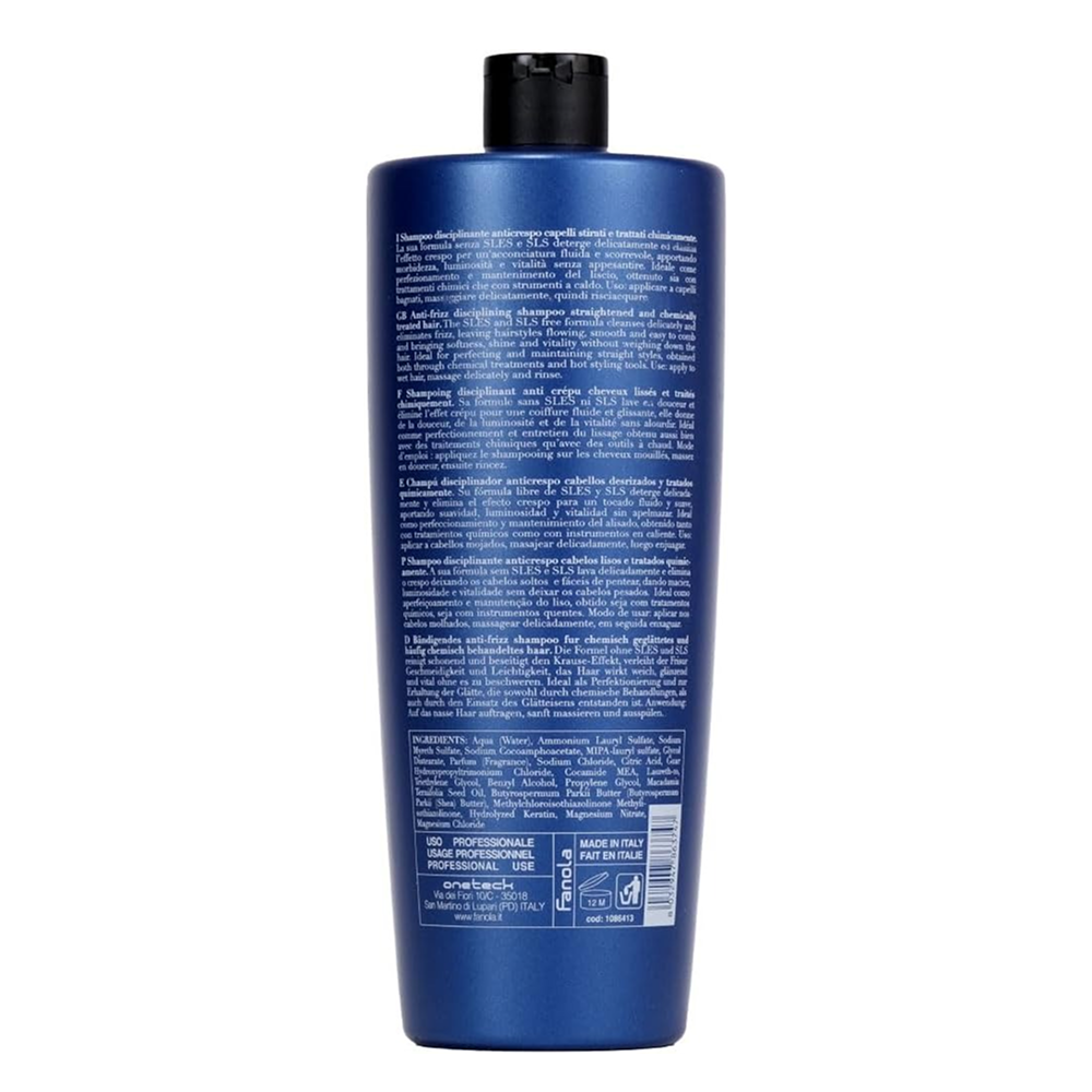 Fanola Anti-Frizz Disciplining Keraterm Shampoo