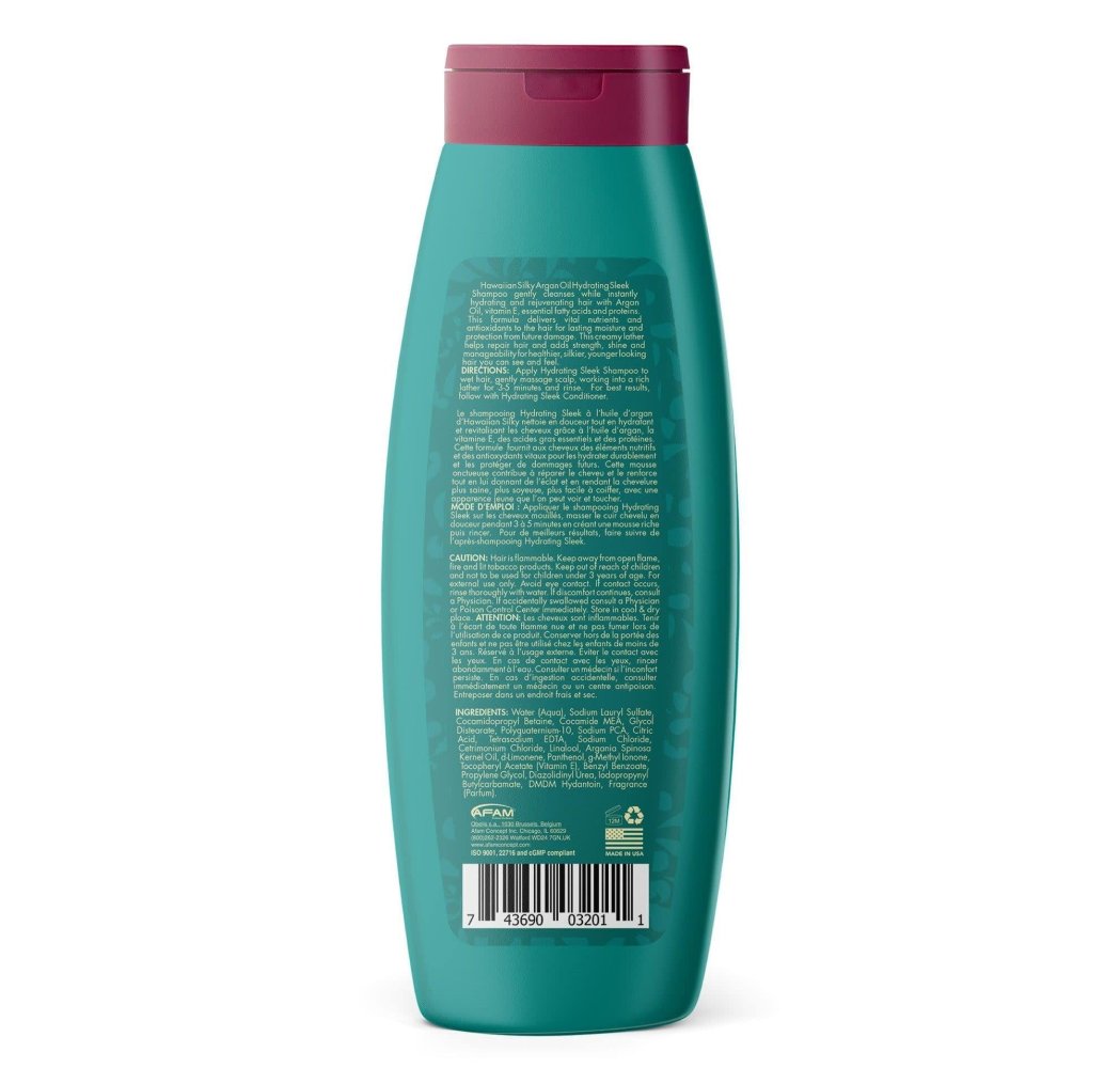 Hawaiian Silky Argan Hydrate Shampoo 414ml