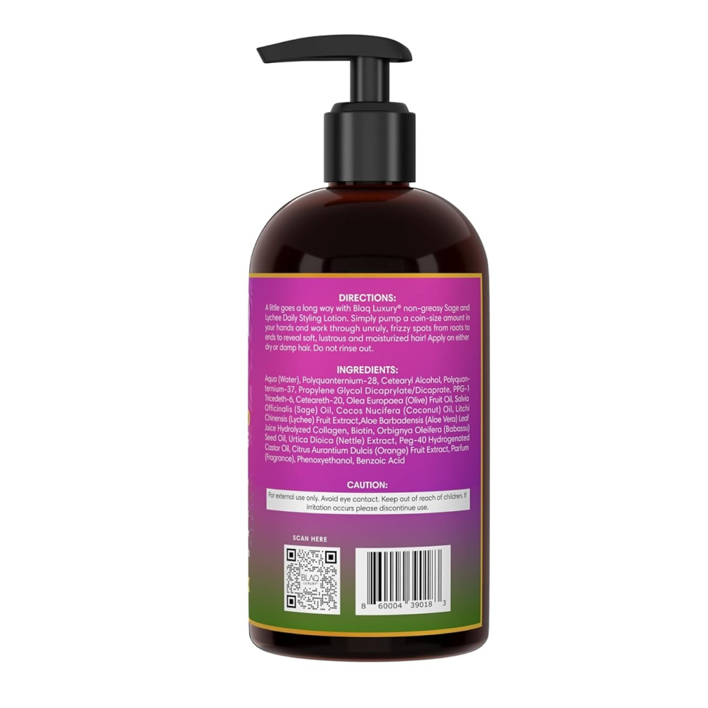 Blaq Sage & Lychee Styling Lotion-All-Aladin Beauty