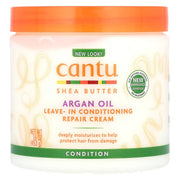 Cantu Shea Butter Argan Oil Leave-In Conditioning Repair Cream 453g