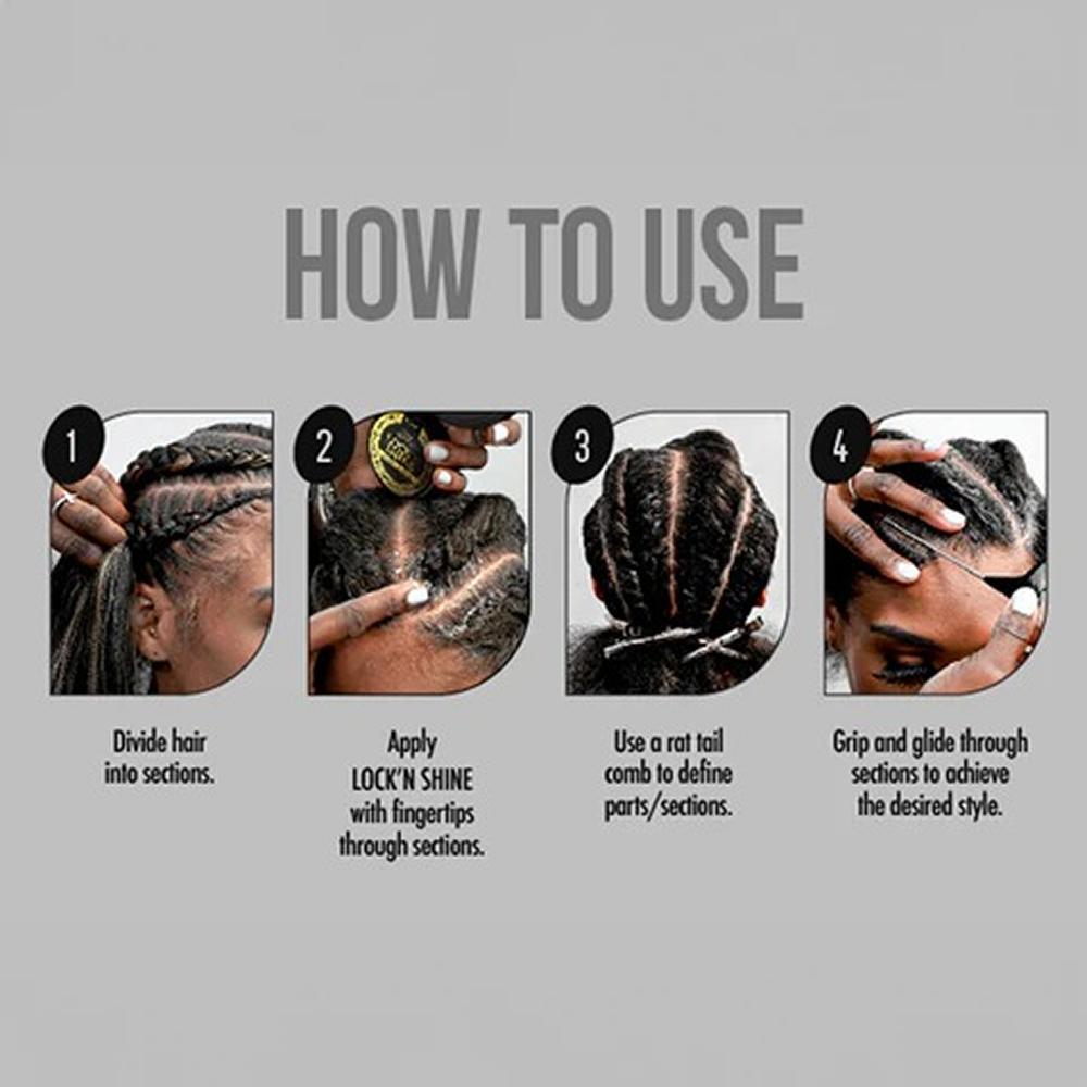 Ebin Braid Formula Loc-N Shine 8oz-Gel-Aladin Beauty