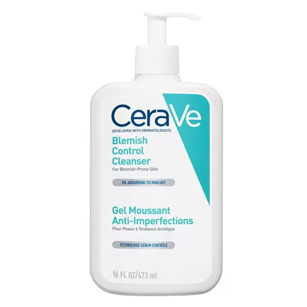 Cerave Blemish Control Face Cleanser with 2% Salicylic Acid and Niacinamide 473ml