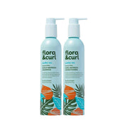 Flora & Curl Coconut Mint Refresh Scalp Cleansing Duo - Aladin Beauty