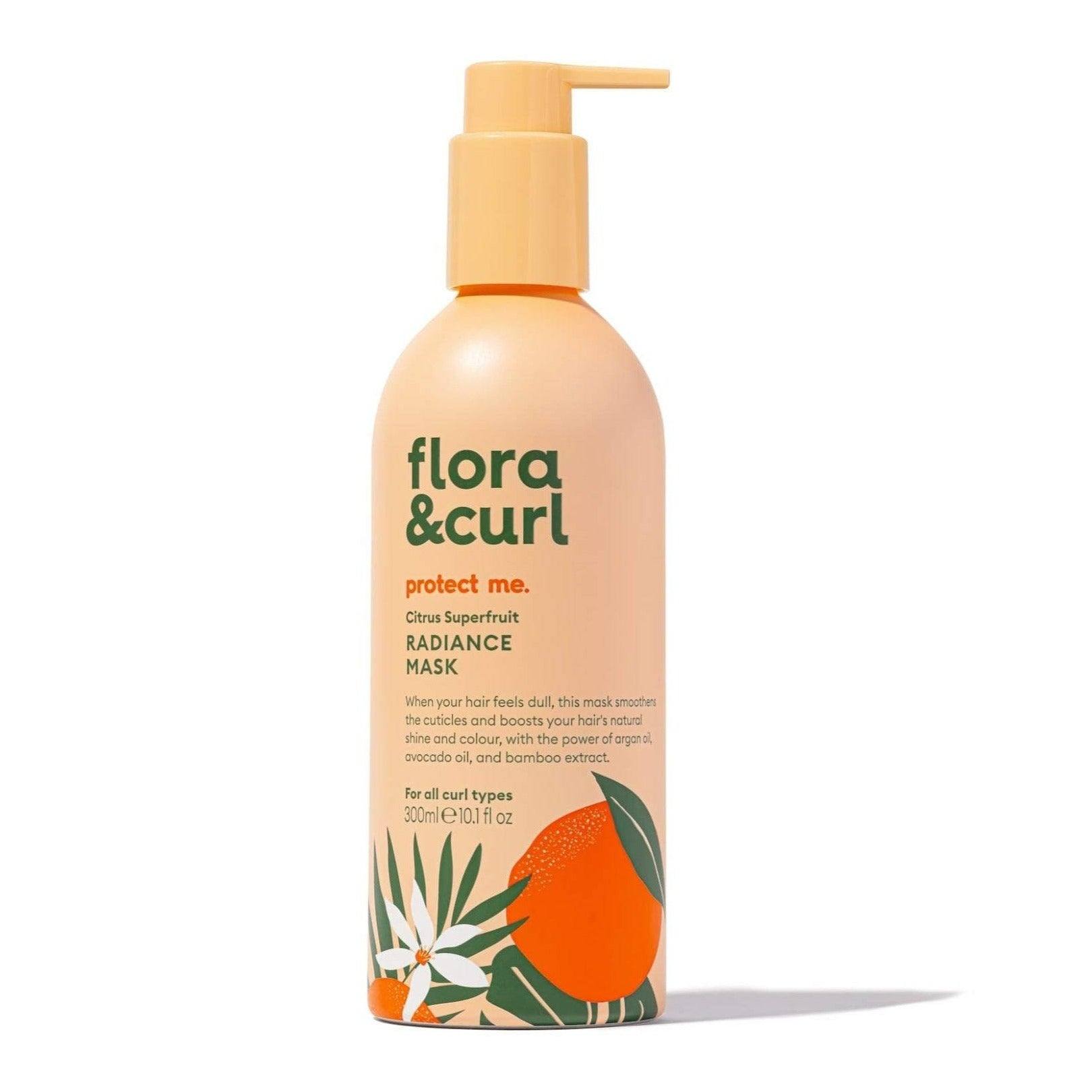 Flora & Curl Protect Me Citrus Superfruit Radiance Mask 300ml - Aladin Beauty