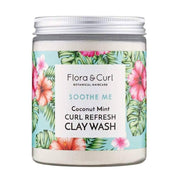Flora & Curl Soothe Me Coconut Mint Curl Refresh Clay Wash 260ml - Aladin Beauty
