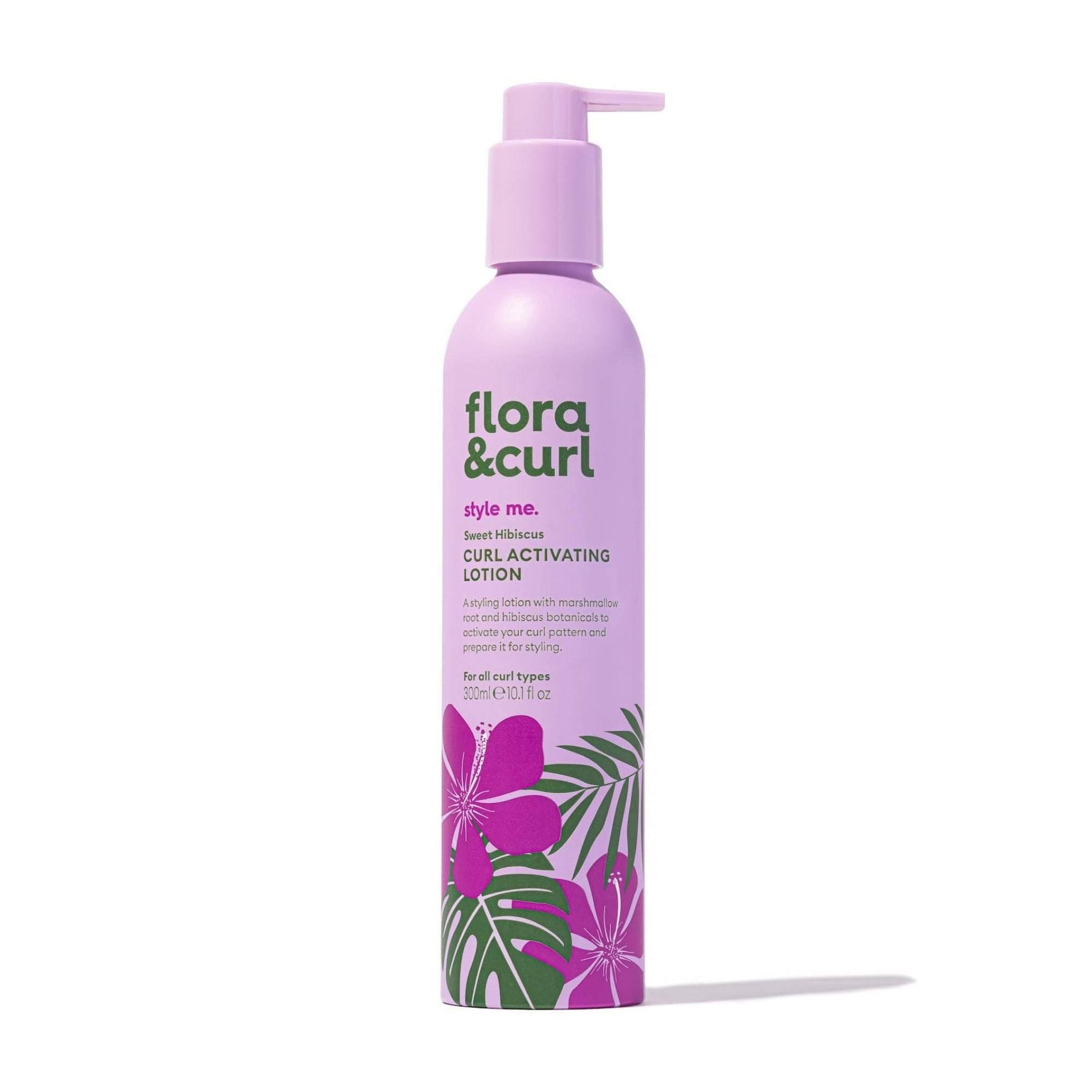 Flora & Curl Style Me Sweet Hibiscus Curl Activating Lotion 300ml - Aladin Beauty