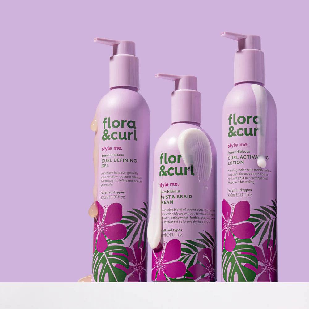 Flora & Curl The Coily Hair Styling Kit - Aladin Beauty