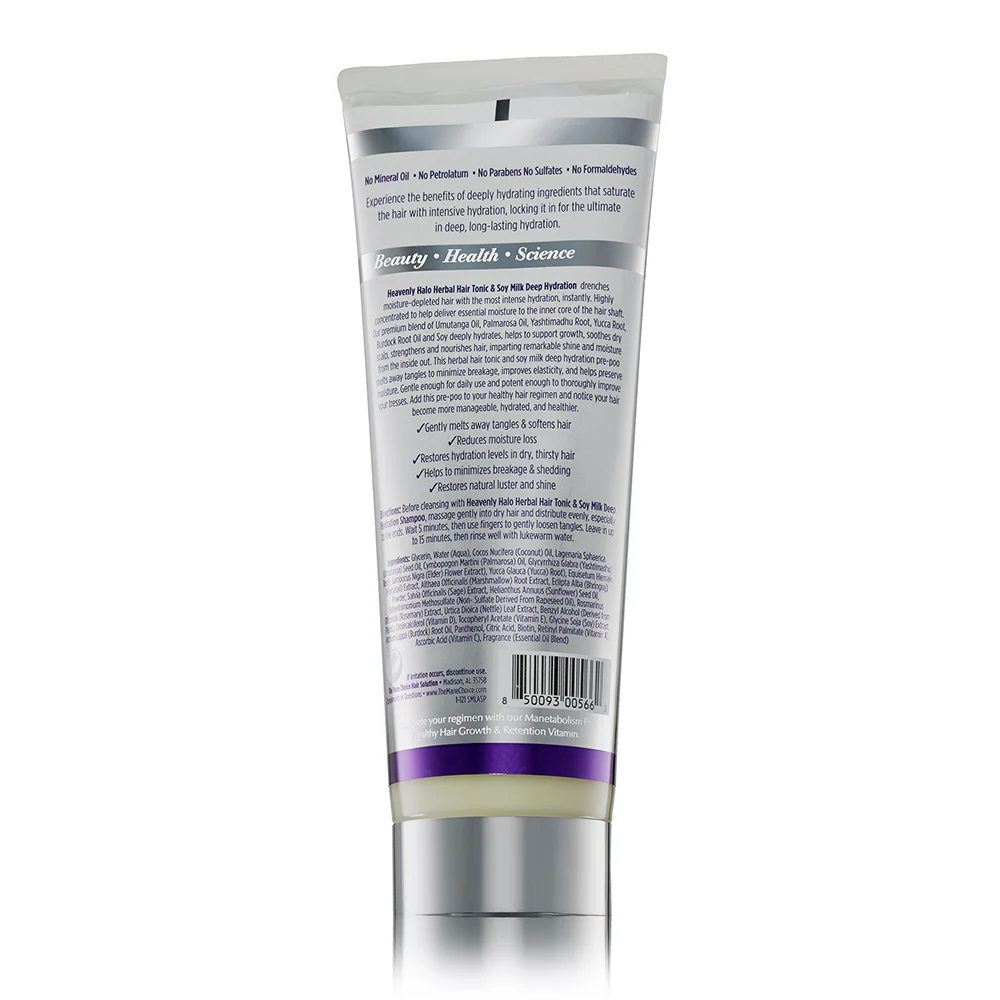 Mane Choice Heavely Halo Herbal Hair Tonic and Soy Milk Deep Hydration Pre-Poo 300ml
