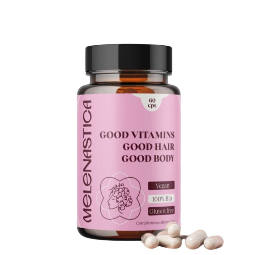 Melenastica Good Vitamins Good Hair Good Body 60cps - Aladin Beauty