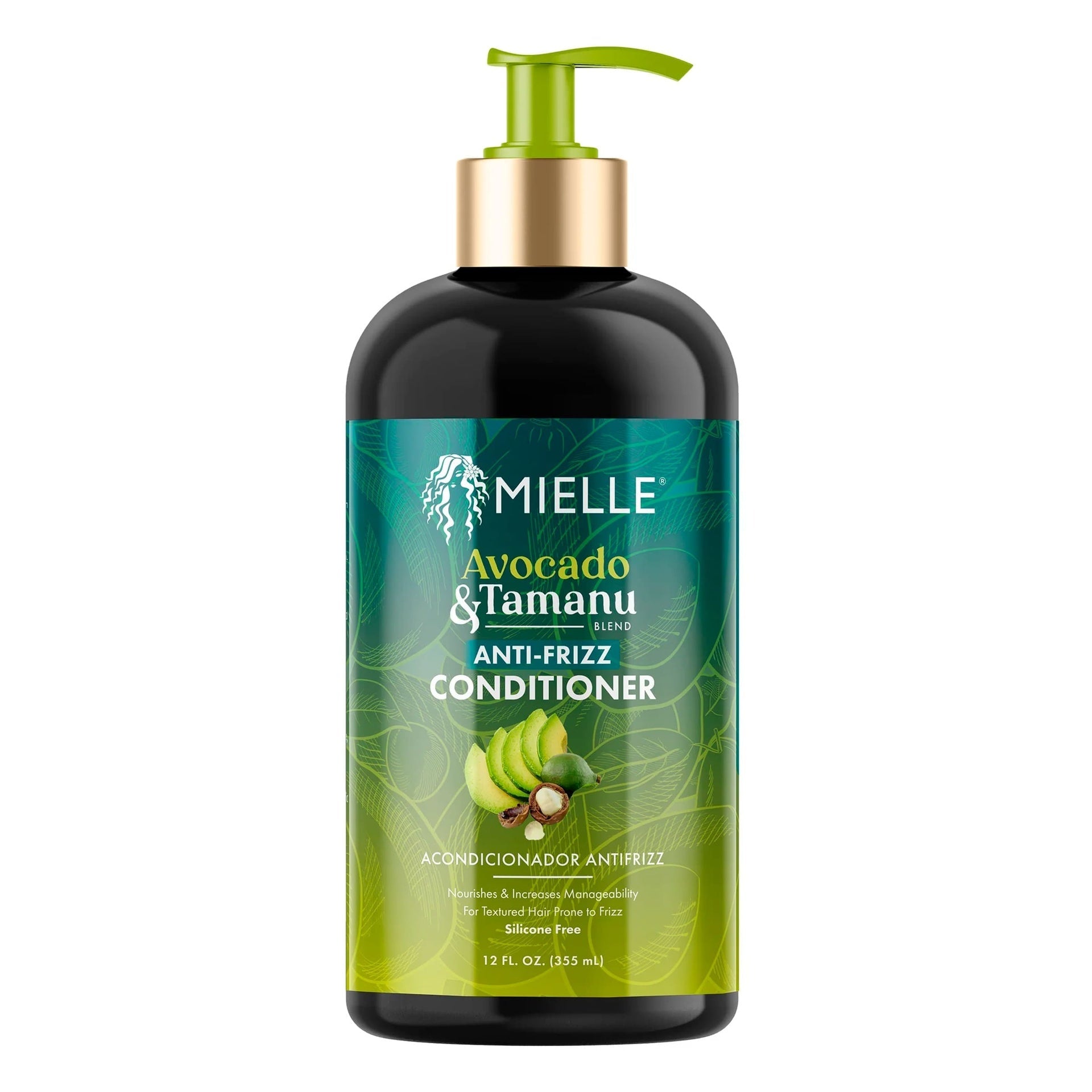 Mielle Avocado & Tamanu Anti-Frizz Conditioner 355ml - Aladin Beauty
