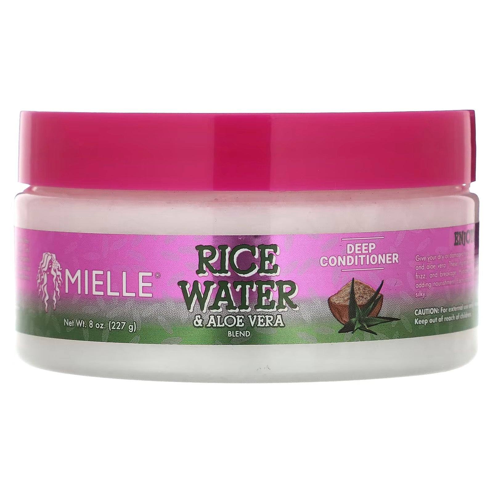 Mielle Rice Water & Aloe Deep Conditioner 227g - Aladin Beauty