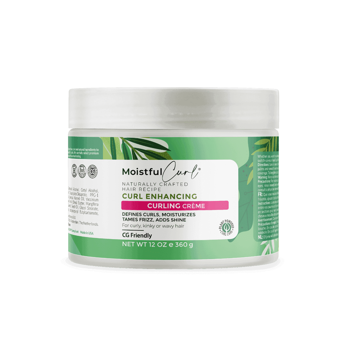 Moistful Curl Curl Enhancing Curling Crème 473ml - Aladin Beauty