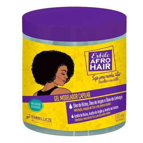 Novex Estilo Afro Hair Gel Modelador Capilar 500g - Aladin Beauty