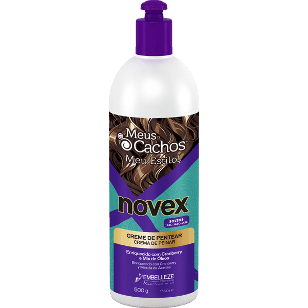 Novex Meu Cacho Meu Estilo Creme de Pentear 500ml - Aladin Beauty