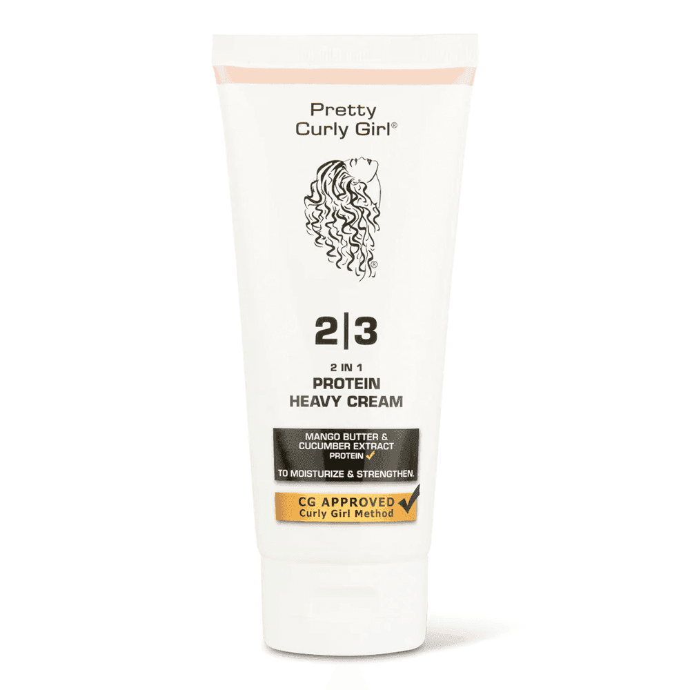 Pretty Curly Girl 2 in 1 Protein Heavy Cream 250ml - Aladin Beauty