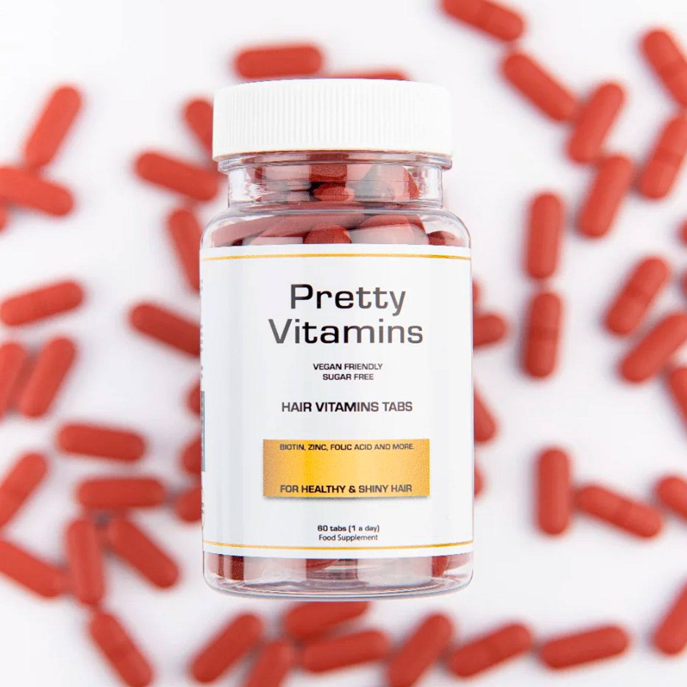 Pretty Curly Girl Pretty Vitamins 60 tabs - Aladin Beauty