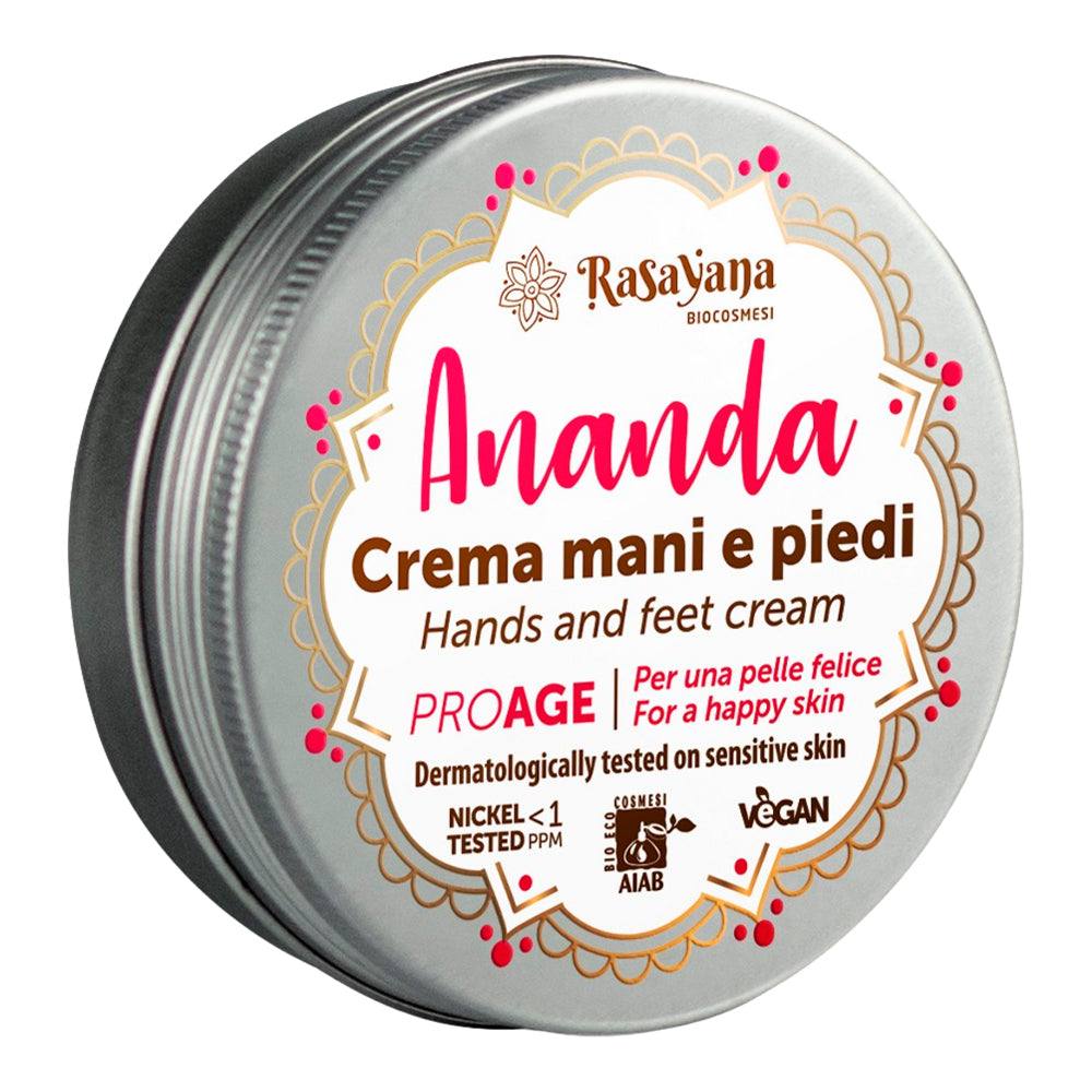 Rasayana Biocosmesi Ananda Crema Mani e Piedi 60ml - Aladin Beauty