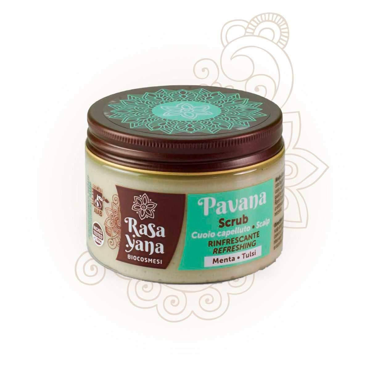Rasayana Biocosmesi Pavana Scrub Cuoio Capelluto Scalp Rinfrescante 150ml - Aladin Beauty