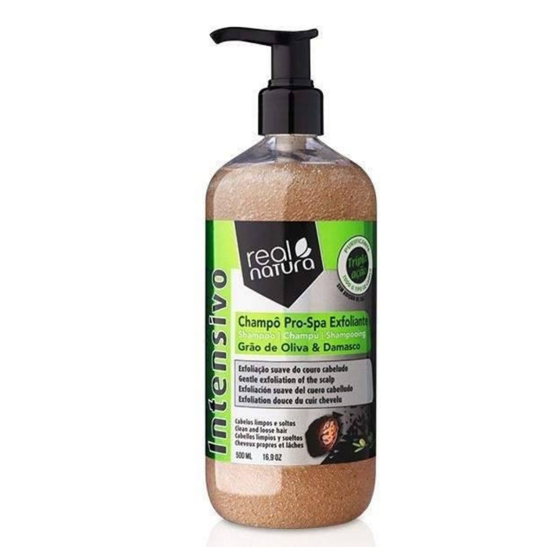Real Natura Champú Pro-Spa Exfoliante 500ml - Aladin Beauty