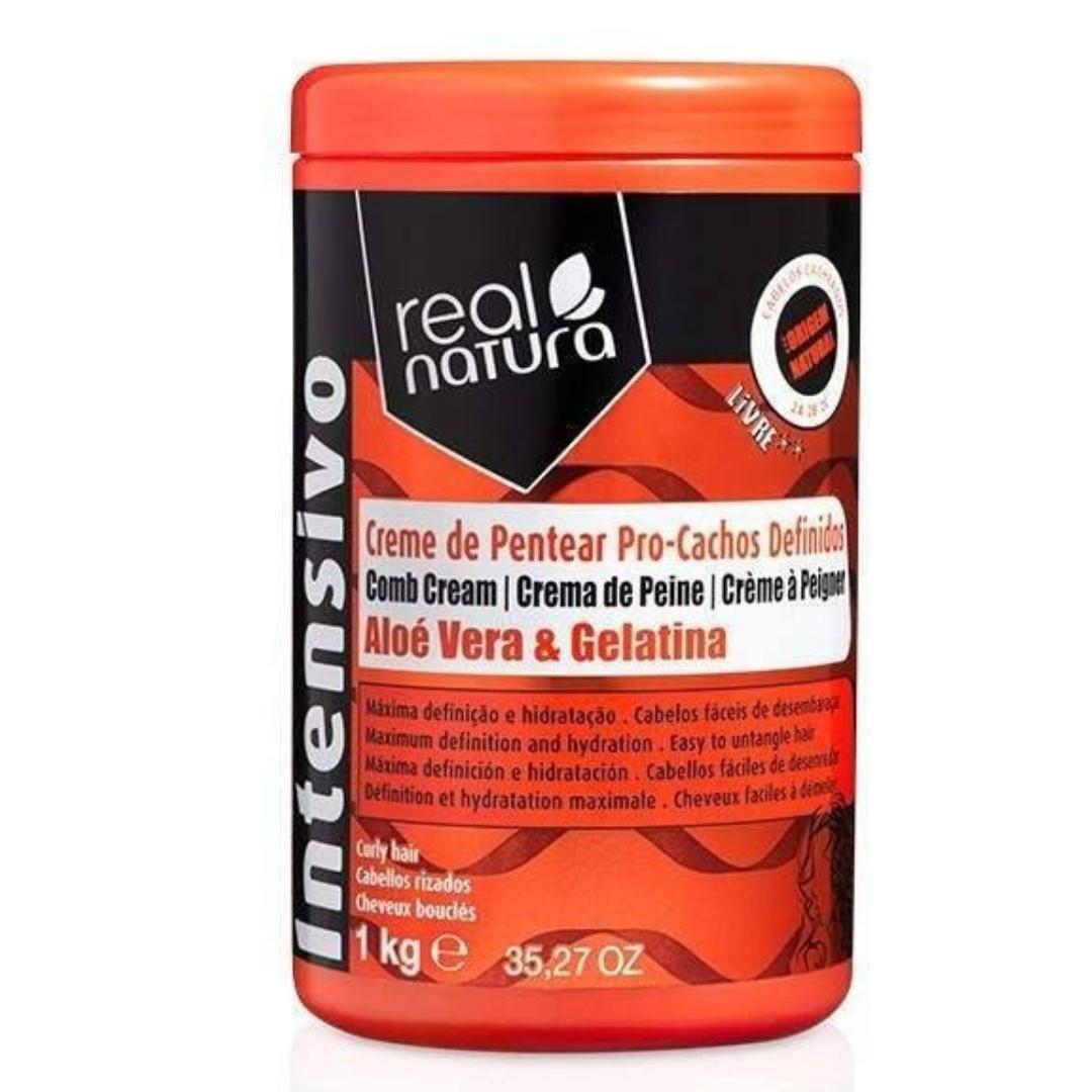 Real Natura Creme de Pentear Pro-Cachos Definidos 1kg - Aladin Beauty