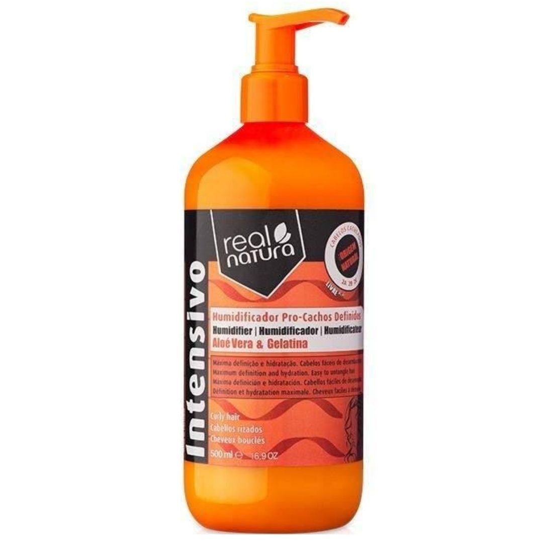 Real Natura Himidificador Pro-Cachos Definidor 500ml - Aladin Beauty
