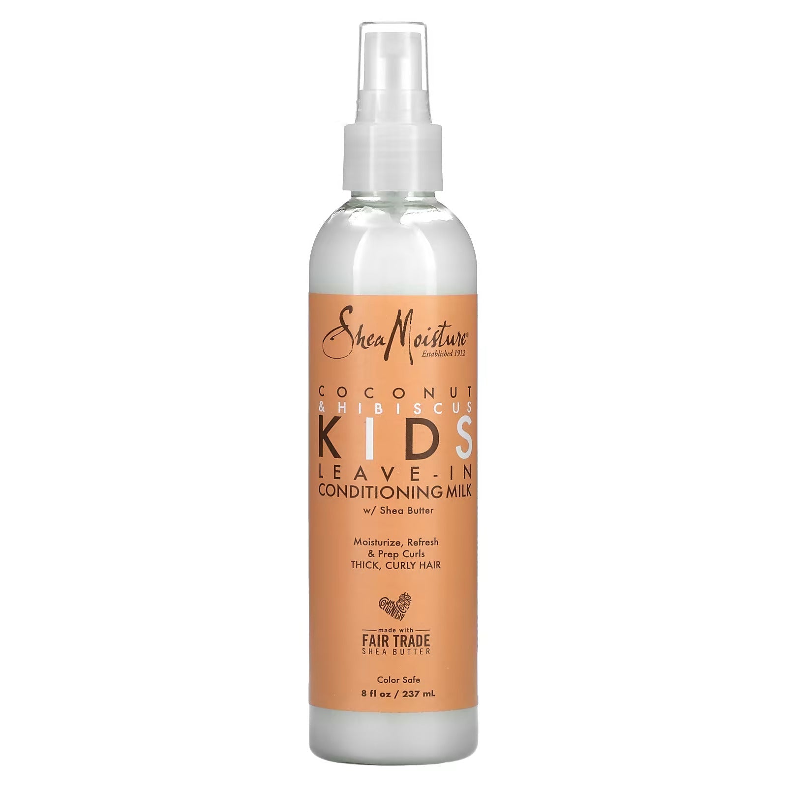 Shea Moisture Coconut & Hibiscus Kids Leave-In Milk 237ml - Aladin Beauty