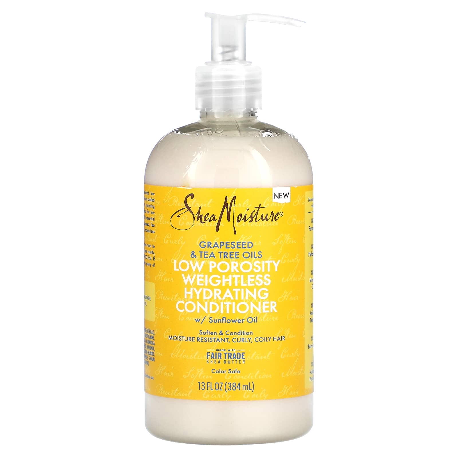 Shea Moisture Low Porosity Weightless Acondicionador 384ml - Aladin Beauty
