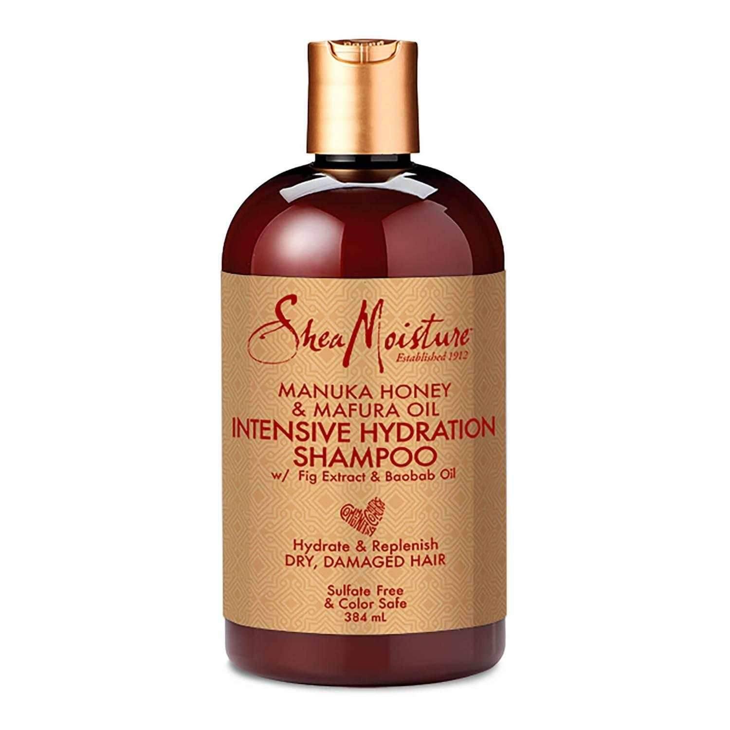 Shea Moisture Manuka Honey & Mafura Oil Intensive Hydration Champú 384ml - Aladin Beauty