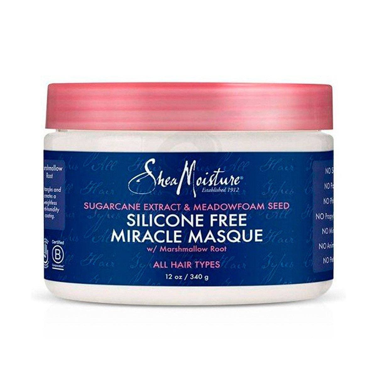 Shea Moisture Sugarcane Extract Miracle Masque 340g - Aladin Beauty