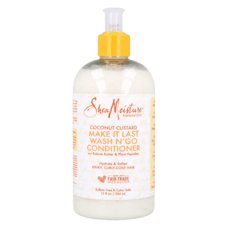 Shea Moisture Coconut Custard Make It Last Wash N´ Go Pack