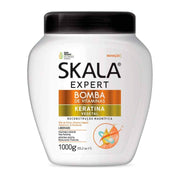 Skala Bomba de Vitaminas Keratina Crema de Tratamiento Acondicionadora 1000g - Aladin Beauty