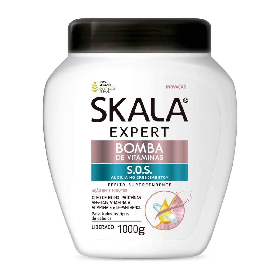 Skala Bomba de Vitaminas S.O.S Crema de Tratamiento Acondicionadora 1000g - Aladin Beauty
