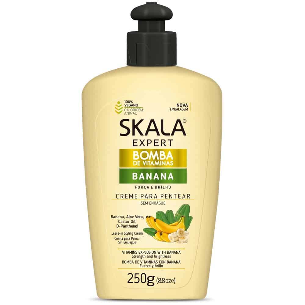 Skala Expert Bomba de Vitaminas Banana Creme de pentear 250ml - Aladin Beauty