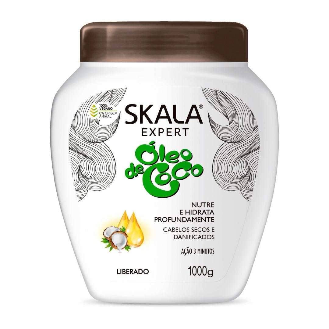 Skala Óleo de Coco Crema de Tratamiento Acondicionadora 1000g - Aladin Beauty
